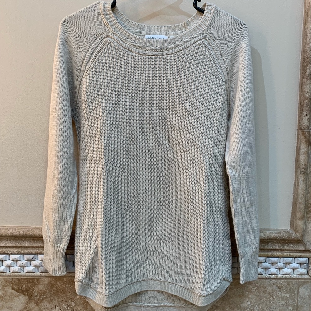 Cream sweater